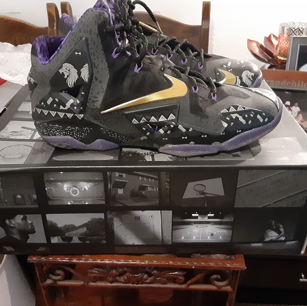 COPY - Nike Lebron  XI 11 Black  History  Month